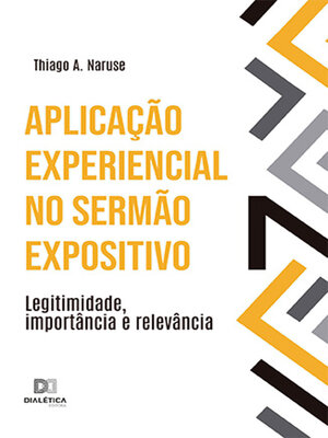 cover image of Aplicação experiencial no sermão expositivo